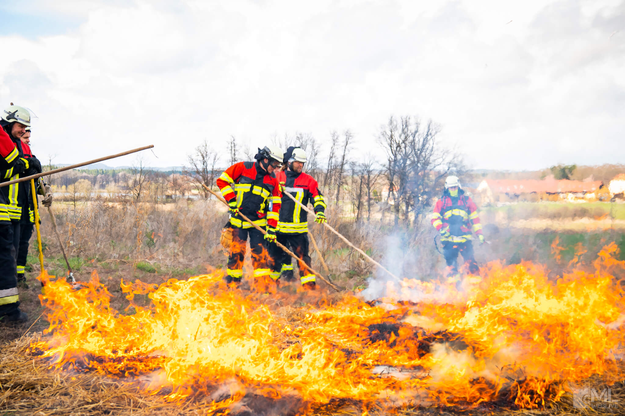 Flächen- und Vegetationsbrandausbildung mit @Fire